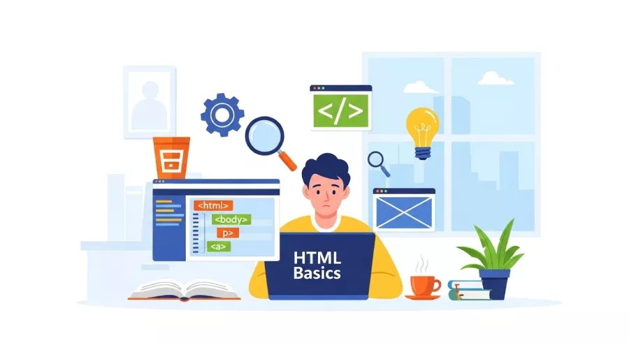تمرین عملی برای یادگیری HTML